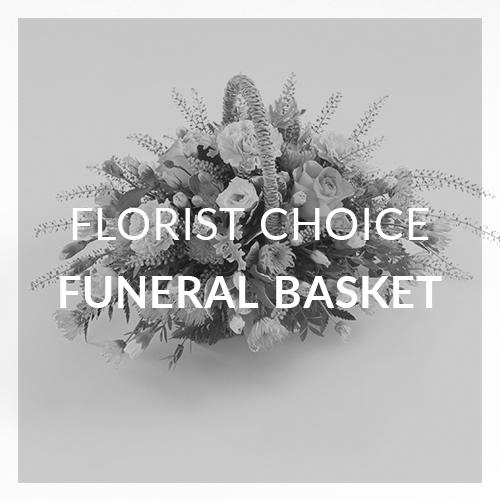 Florist Choice Funeral Basket