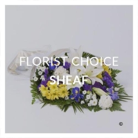 Florist Choice Sheaf in Cellophane